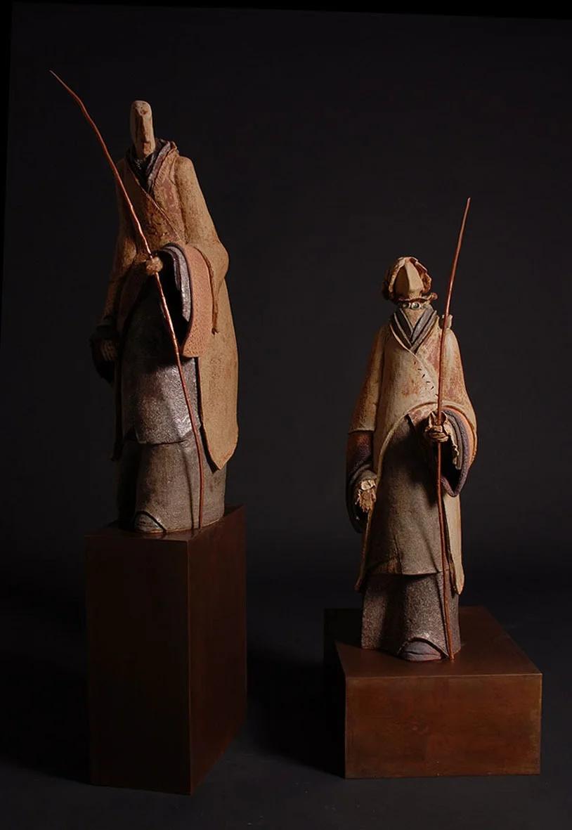 Peregrinos (el y ella)